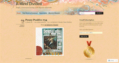 Desktop Screenshot of aminddivided.com